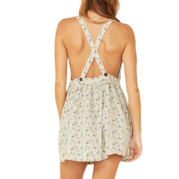 FREE‎ PEOPLE Petunia Cotton Mini Dress Sz MEDIUM - Picture 6 of 13